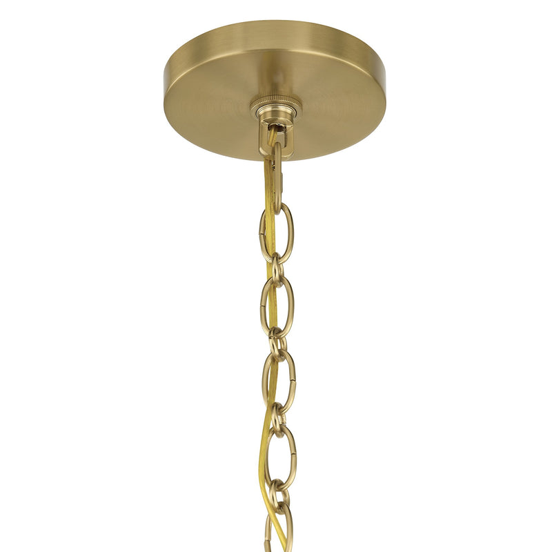 Savoy House 1-4701-9-322 Nine Light Chandelier, Warm Brass (5)