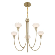 Savoy House 1-5082-5-127 Five Light Chandelier, Noble Brass (4)