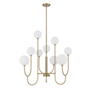 Savoy House 1-5980-9-127 Nine Light Chandelier, Noble Brass (2)