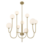 Savoy House 1-5980-9-127 Nine Light Chandelier, Noble Brass (4)