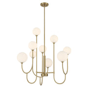 Savoy House 1-5980-9-127 Nine Light Chandelier, Noble Brass (5)