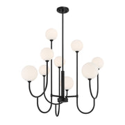 Savoy House 1-5980-9-89 Nine Light Chandelier, Matte Black (5)