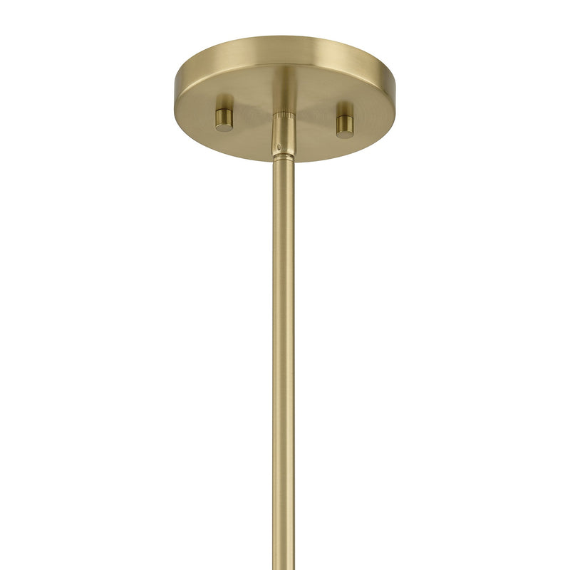 Savoy House 1-6084-6-127 Six Light Chandelier, Noble Brass (6)