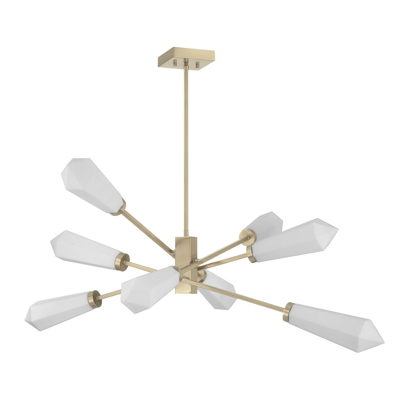 Savoy House 1-6120-8-127 LED Chandelier, Noble Brass (2)