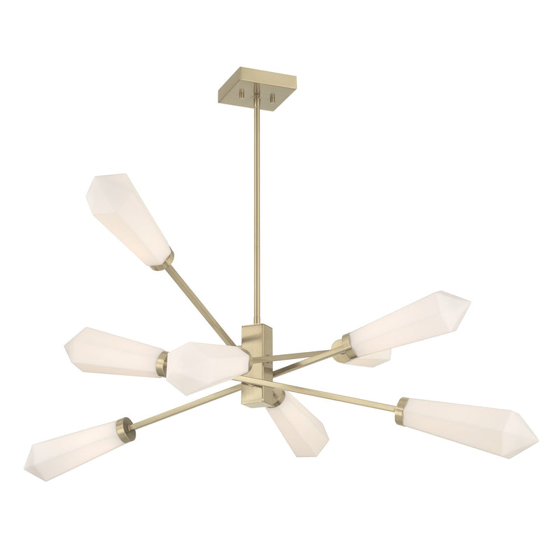 Savoy House 1-6120-8-127 LED Chandelier, Noble Brass (3)