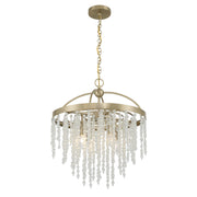 Savoy House 1-6450-4-127 Four Light Chandelier, Noble Brass (2)
