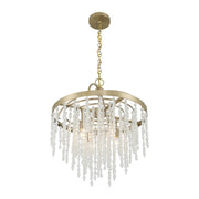Savoy House 1-6450-4-127 Four Light Chandelier, Noble Brass (4)