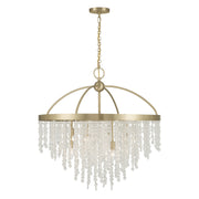 Savoy House 1-6451-8-127 Eight Light Chandelier, Noble Brass (5)