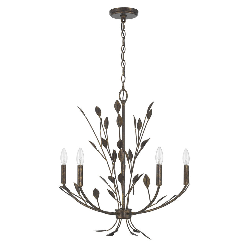 Savoy House 1-6706-5-334 Five Light Chandelier, Enchanted Bronze (2)