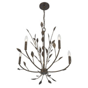 Savoy House 1-6706-5-334 Five Light Chandelier, Enchanted Bronze (4)