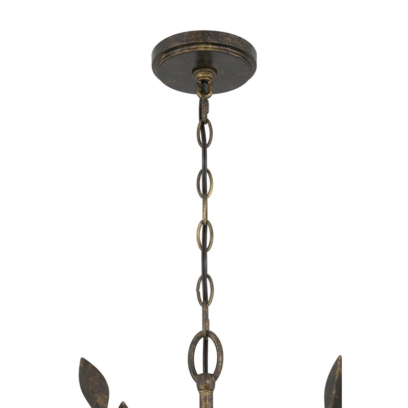 Savoy House 1-6706-5-334 Five Light Chandelier, Enchanted Bronze (5)