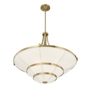 Savoy House 1-9152-4-322 Four Light Chandelier, Warm Brass (4)