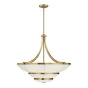 Savoy House 1-9152-4-322 Four Light Chandelier, Warm Brass (5)