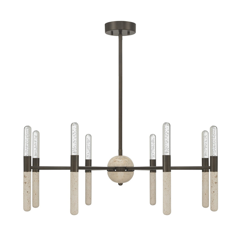 Savoy House 1-9716-8-15 LED Chandelier, Mediterranean Bronze (2)