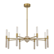 Savoy House 1-9716-8-322 LED Chandelier, Warm Brass (3)