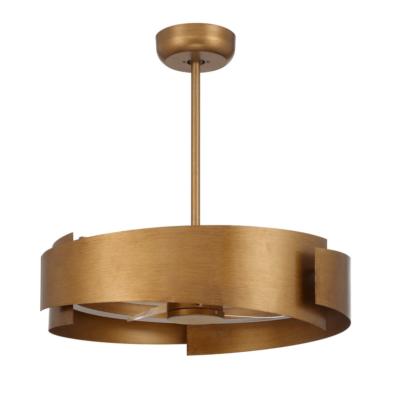 Savoy House 28-FD-455-54 LED Fan D'Lier, Gold Patina (2)