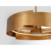 Savoy House 28-FD-455-54 LED Fan D'Lier, Gold Patina (6)