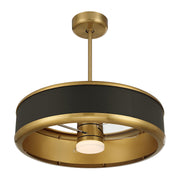 Savoy House 28-FD-485-322 LED Fan D'Lier, Warm Brass (4)