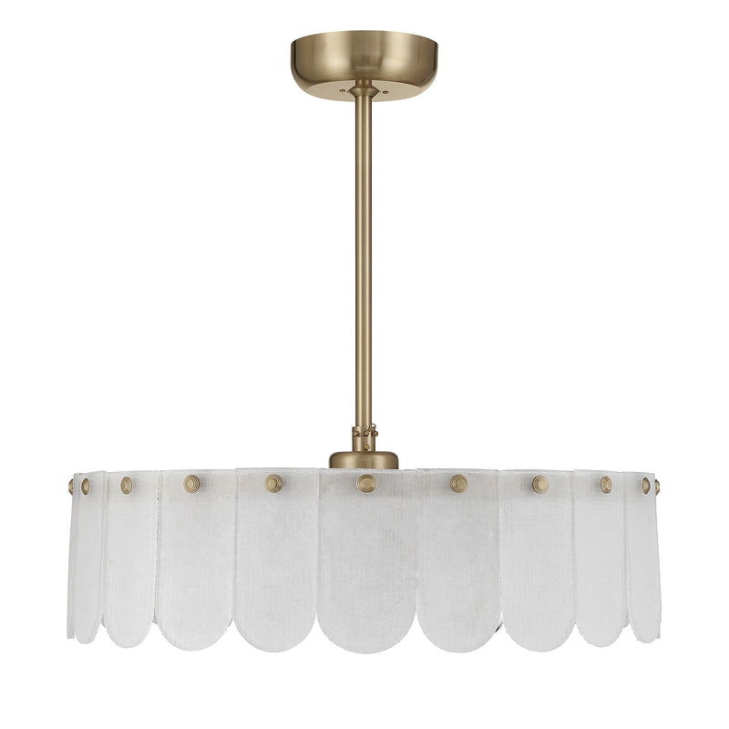 Savoy House 28-FD-9802-127 LED Fan D'Lier, Noble Brass (2)