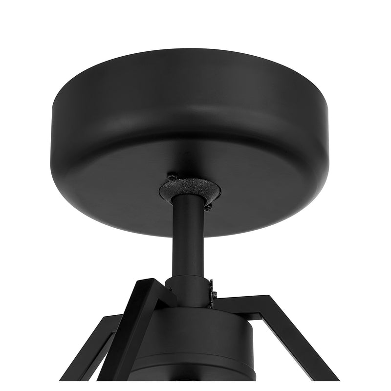 Savoy House 40-FD-8302-89 Six Light Fan D'Lier, Matte Black (6)