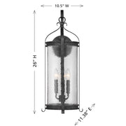 Savoy House 5-112-337 Three Light Outdoor Wall Lantern, Iron Oxide (6)