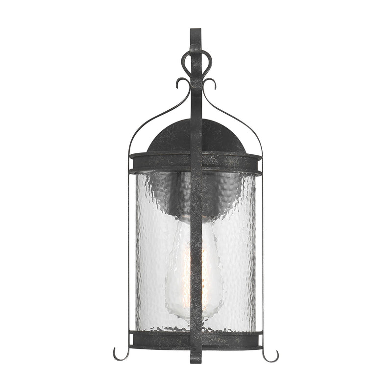 Savoy House 5-114-337 One Light Outdoor Wall Lantern, Iron Oxide (3)