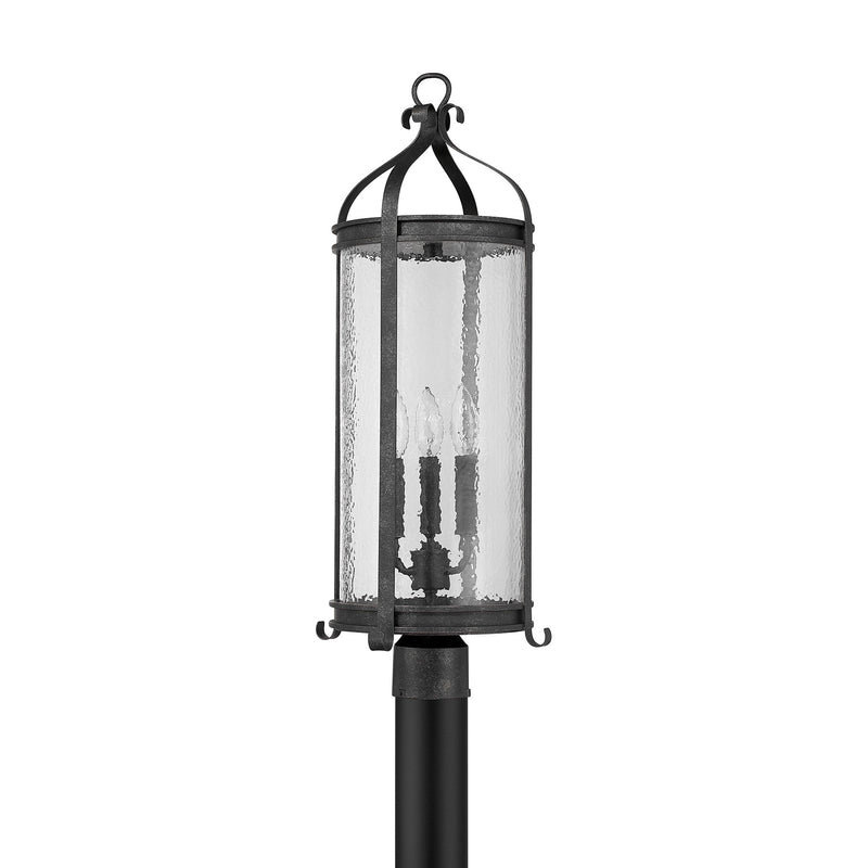 Savoy House 5-115-337 Three Light Outdoor Post Lantern, Iron Oxide (2)