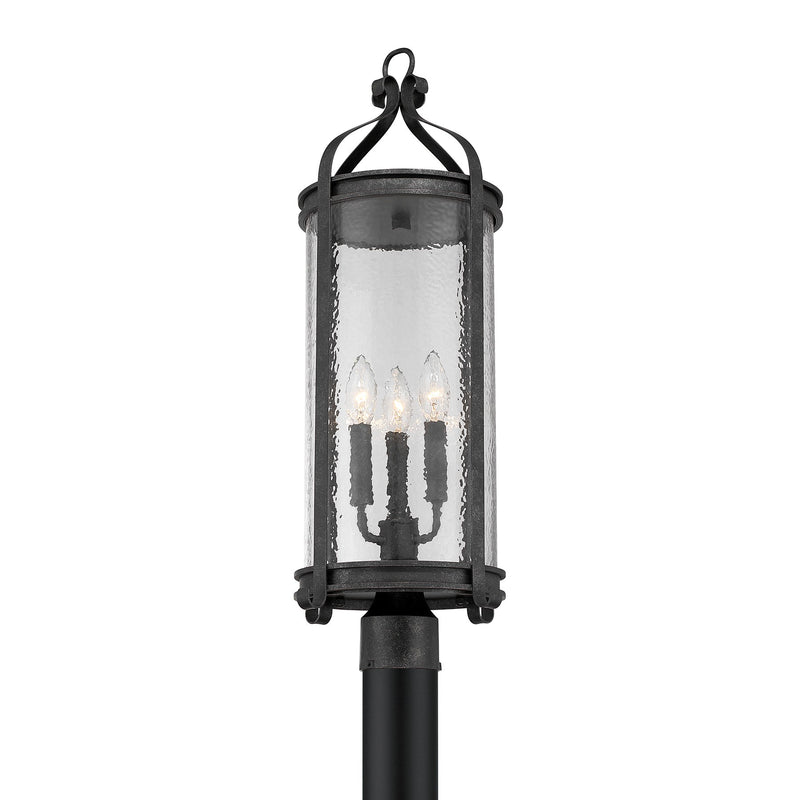 Savoy House 5-115-337 Three Light Outdoor Post Lantern, Iron Oxide (5)