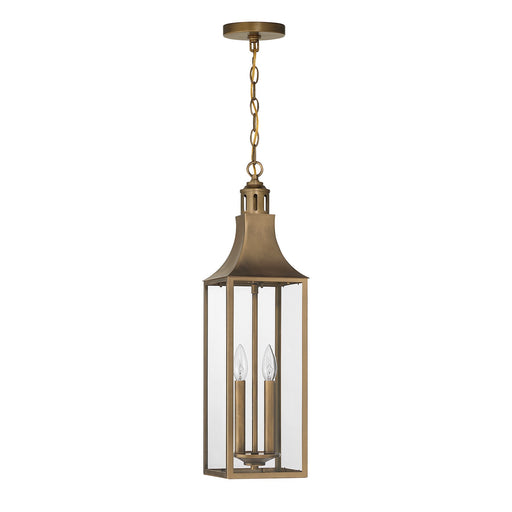 Savoy House 5-220-273 Two Light Outdoor Hanging Lantern, Atlas Bronze (2)