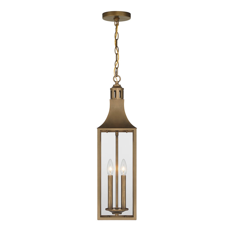 Savoy House 5-220-273 Two Light Outdoor Hanging Lantern, Atlas Bronze (5)