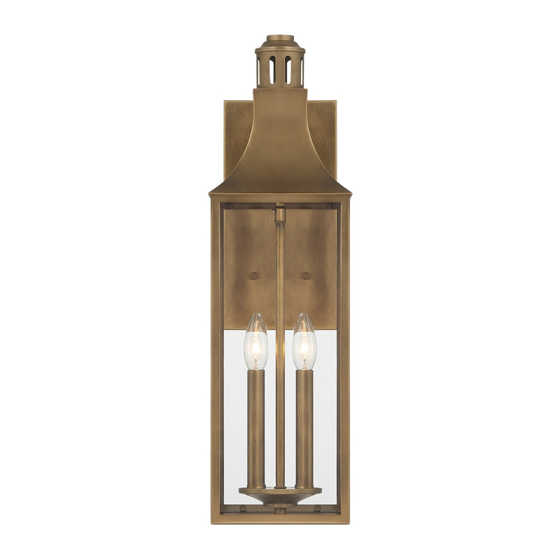 Savoy House 5-221-273 Two Light Outdoor Wall Lantern, Atlas Bronze (3)