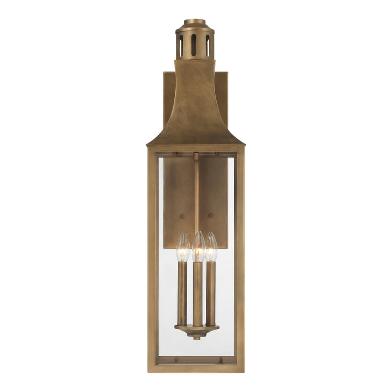 Savoy House 5-222-273 Two Light Outdoor Wall Lantern, Atlas Bronze (3)