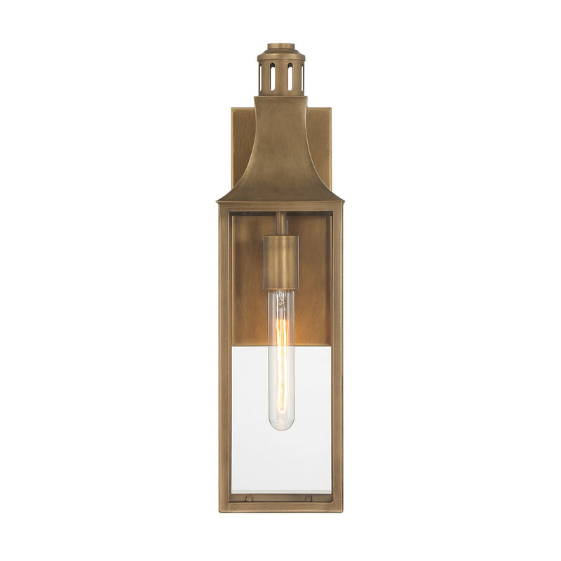 Savoy House 5-223-273 One Light Outdoor Wall Lantern, Atlas Bronze (2)
