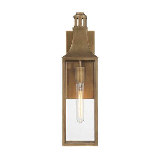 Savoy House 5-223-273 One Light Outdoor Wall Lantern, Atlas Bronze (2)