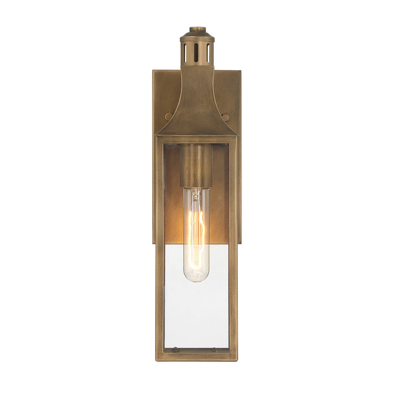 Savoy House 5-224-273 One Light Outdoor Wall Lantern, Atlas Bronze (4)
