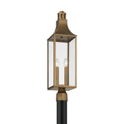 Savoy House 5-225-273 Two Light Outdoor Post Lantern, Atlas Bronze (3)