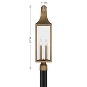 Savoy House 5-225-273 Two Light Outdoor Post Lantern, Atlas Bronze (6)