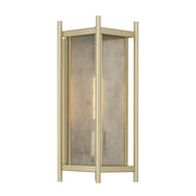 Savoy House 5-3804-344 One Light Outdoor Wall Lantern, Serene Brass (4)