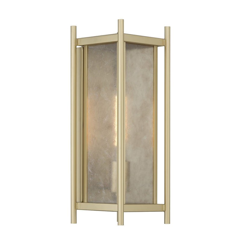 Savoy House 5-3804-344 One Light Outdoor Wall Lantern, Serene Brass (4)