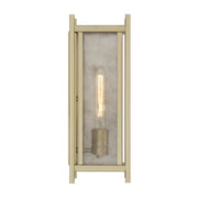 Savoy House 5-3804-344 One Light Outdoor Wall Lantern, Serene Brass (5)