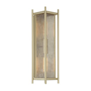 Savoy House 5-3805-344 Two Light Outdoor Wall Lantern, Serene Brass (4)