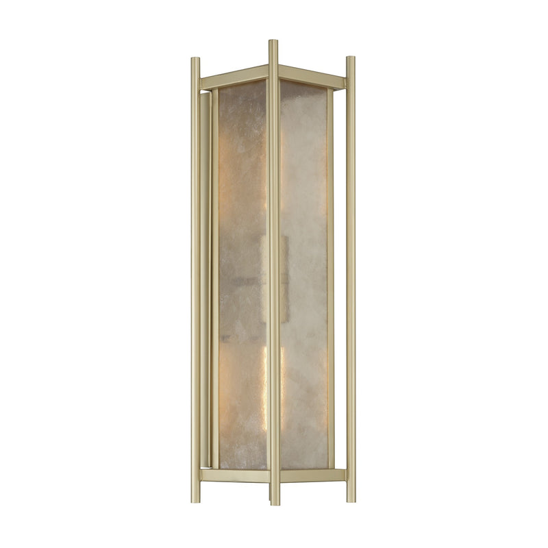 Savoy House 5-3805-344 Two Light Outdoor Wall Lantern, Serene Brass (4)