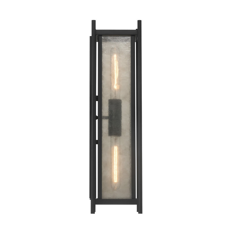 Savoy House 5-3805-BK Two Light Outdoor Wall Lantern, Matte Black (4)