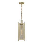 Savoy House 5-3806-344 One Light Outdoor Hanging Lantern, Serene Brass (4)