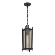 Savoy House 5-3806-BK One Light Outdoor Hanging Lantern, Matte Black (3)