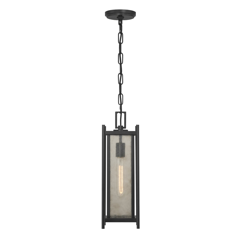 Savoy House 5-3806-BK One Light Outdoor Hanging Lantern, Matte Black (4)