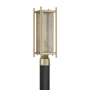 Savoy House 5-3807-344 One Light Outdoor Post Lantern, Serene Brass (2)
