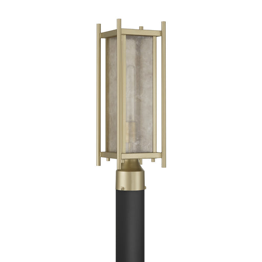 Savoy House 5-3807-344 One Light Outdoor Post Lantern, Serene Brass (2)