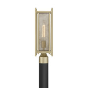 Savoy House 5-3807-344 One Light Outdoor Post Lantern, Serene Brass (4)