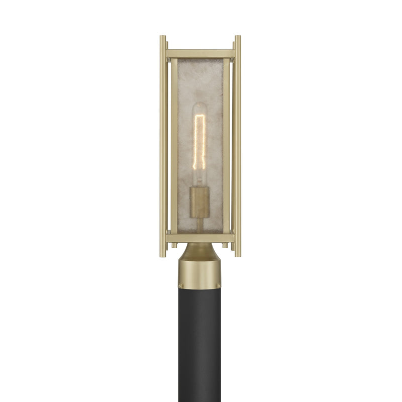 Savoy House 5-3807-344 One Light Outdoor Post Lantern, Serene Brass (4)